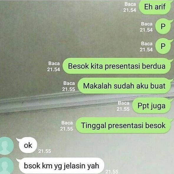10 Chat serius dibalas nyeleneh ini lucunya bikin pengen ngajak ribut 
