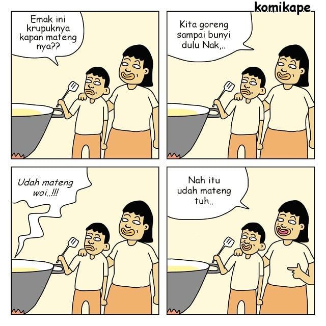 7 Komik strip 'susahnya jadi orangtua', bikin senyum sekaligus kesel