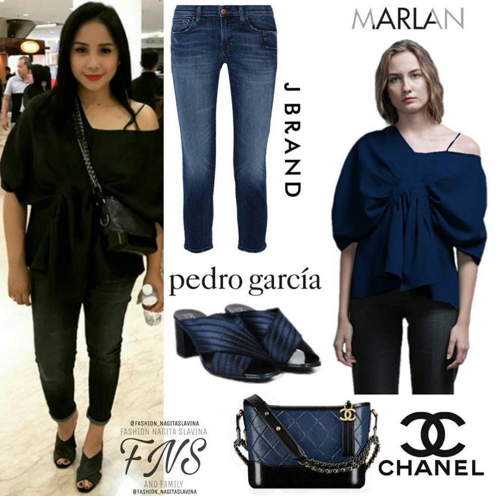 10 Akumulasi harga outfit milik Nagita Slavina, senilai mobil mewah