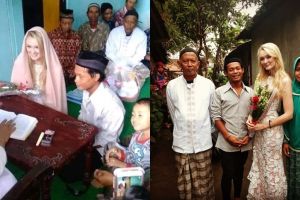 6 Bule cantik ini jatuh ke pelukan lelaki Indonesia, jodoh tak ke mana