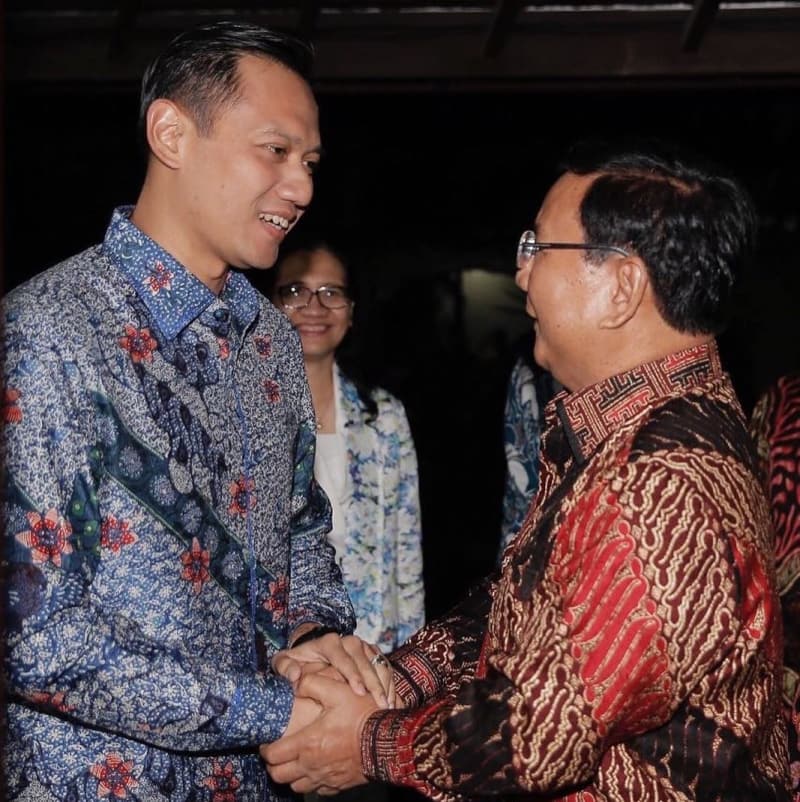 Diajukan cawapres, ini 5 momen kebersamaan Agus Yudhoyono dan Prabowo