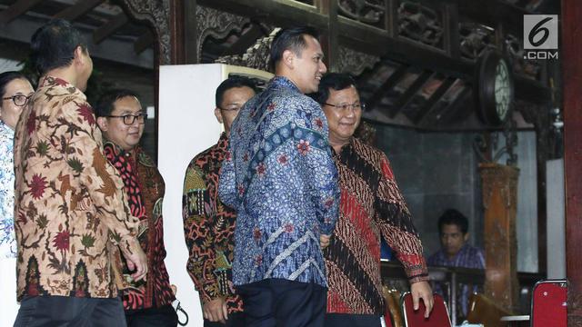 Diajukan cawapres, ini 5 momen kebersamaan Agus Yudhoyono dan Prabowo