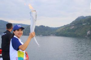 Tak lagi lewat Medan, turis asing kini terbang langsung ke Danau Toba