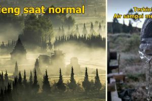 Suhu tembus -5 derajat, ini 7 penampakan Dieng bak musim dingin Eropa