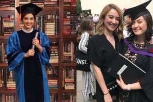 Utamakan pendidikan, ini gaya 7 seleb Tanah Air saat wisuda magister