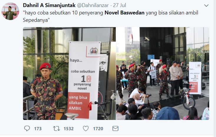 10 Cuitan soal 1 tahun twet Jokowi soal kasus Novel ini mak jleb