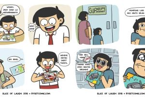 7 Komik strip trik dapat mainan ala anak 90-an ini kocak abis
