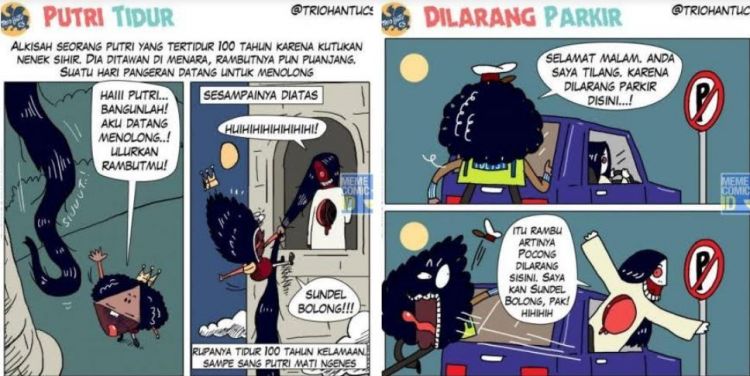 10 Komik Strip Kelakuan Kocak Para Hantu Ini Bikin Kamu Gagal Hor