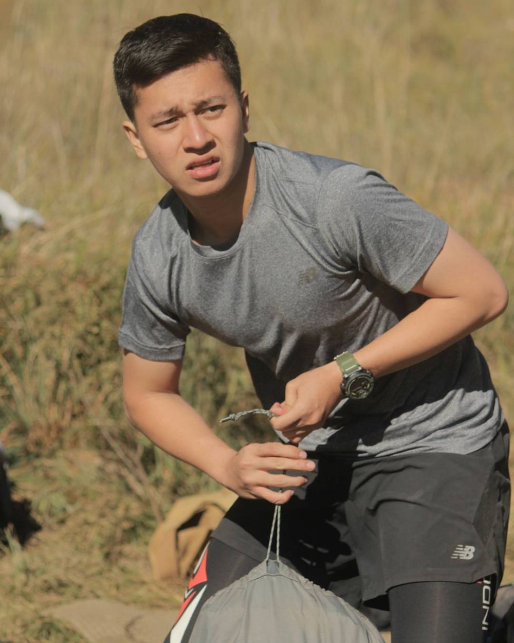 10 Pesona Bripda Andre, polisi ganteng yang bikin kamu semangat 86!