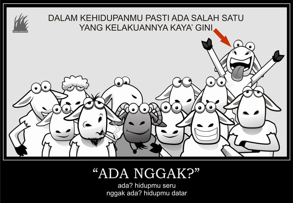 10 Komik absurd domba ini bikin kamu geli sambil ngunyah rumput