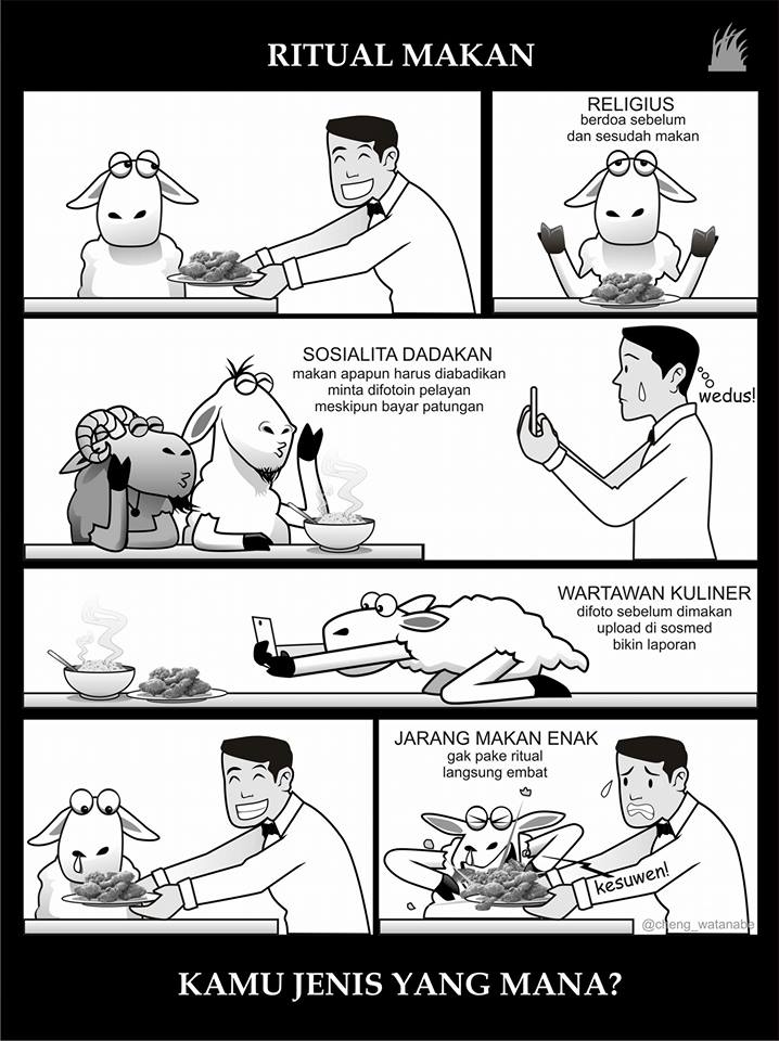10 Komik absurd domba ini bikin kamu geli sambil ngunyah rumput