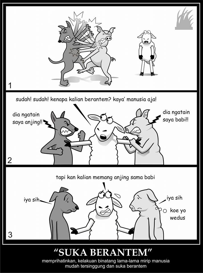 10 Komik absurd domba ini bikin kamu geli sambil ngunyah rumput