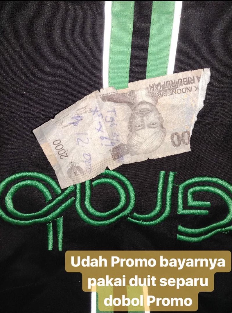 9 Potret driver ojol dapat bayaran seadanya, sakitnya sampai ke hati