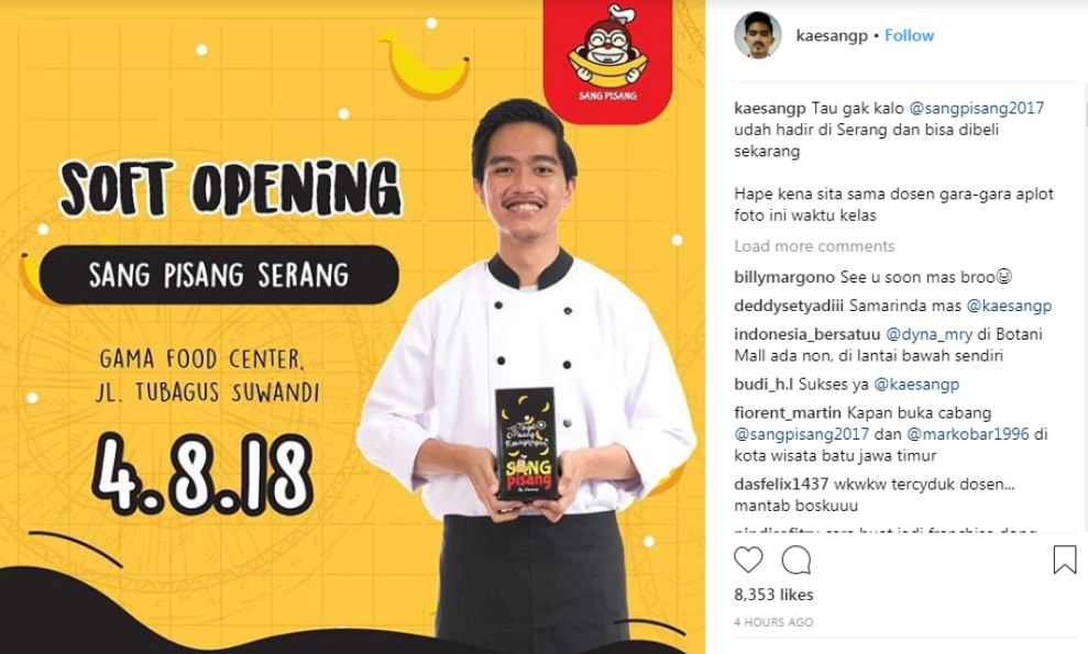 HP Kaesang disita dosen gara-gara hal ini, reaksi warganet malah kocak