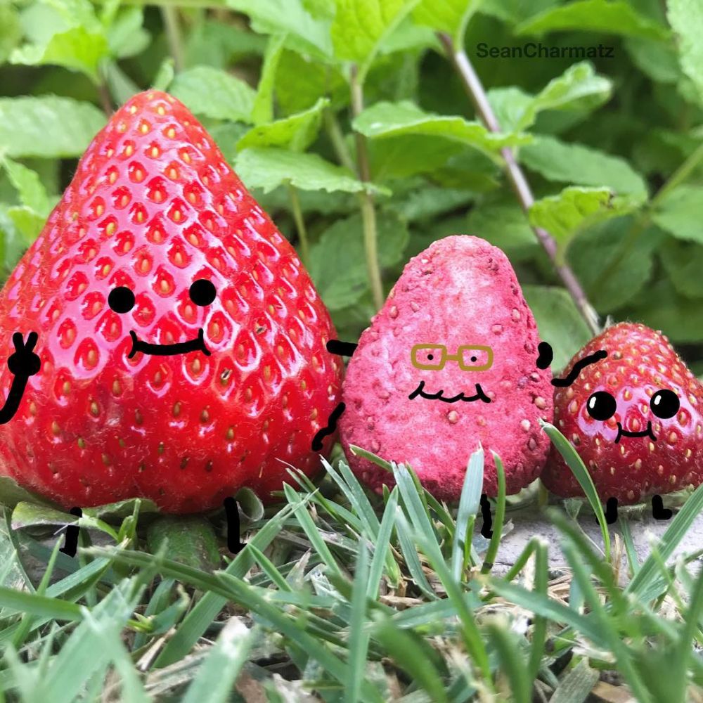 8 Foto editan jika makanan hidup di dunia nyata ini ngegemesin pol