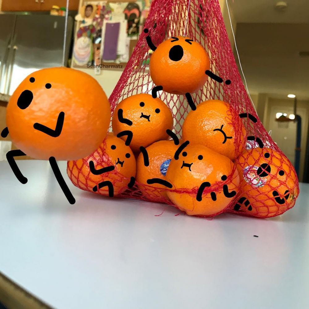 8 Foto editan jika makanan hidup di dunia nyata ini ngegemesin pol