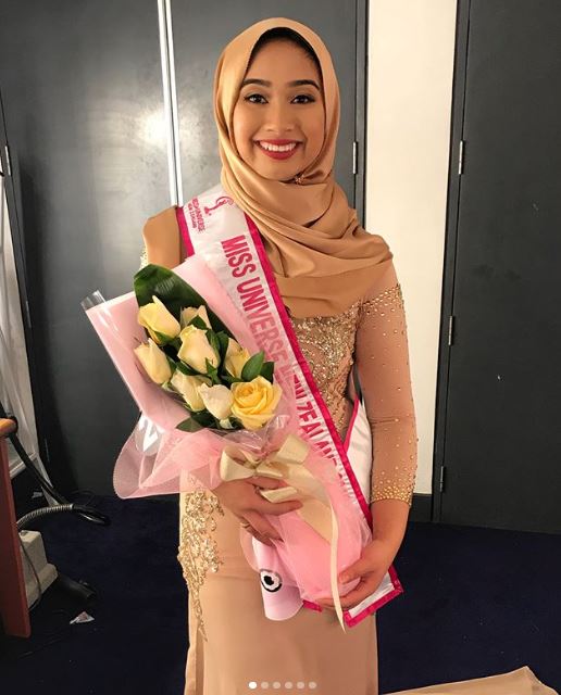 Foto keturunan Indonesia raih posisi top 5 Miss Universe Selandia Baru