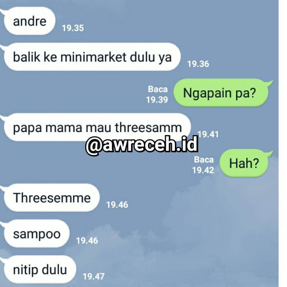 8 Percakapan salah sebut produk ini recehnya bikin pengen nampol