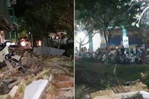 Goncangan masih terasa, ada 132 gempa susulan terjadi di Lombok