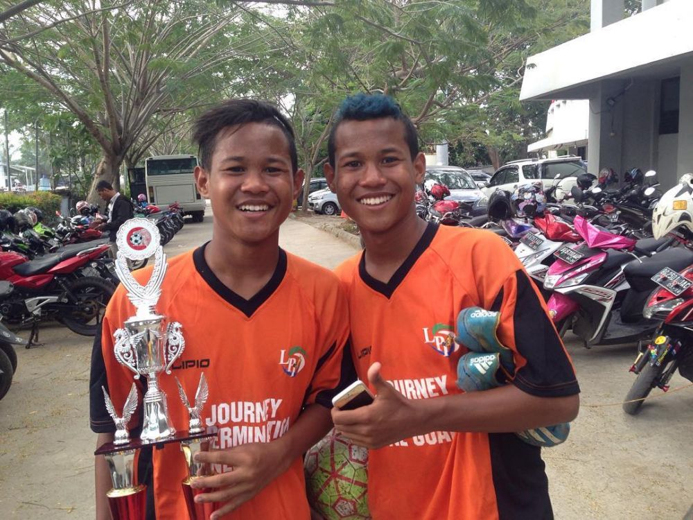 Adu 8 gaya Bagus Kahfi & Bagas Kaffa, si kembar pemain Timnas U-16