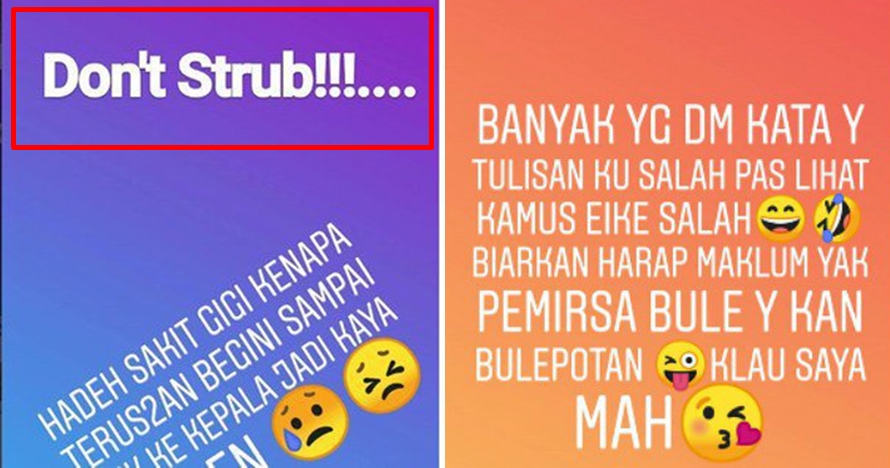 Gara-gara typo, 5 seleb ini pernah dihujat setelah update status IG