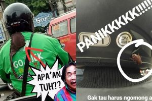 7 Benda terbawa driver ojek online ini bikin ngakak salto