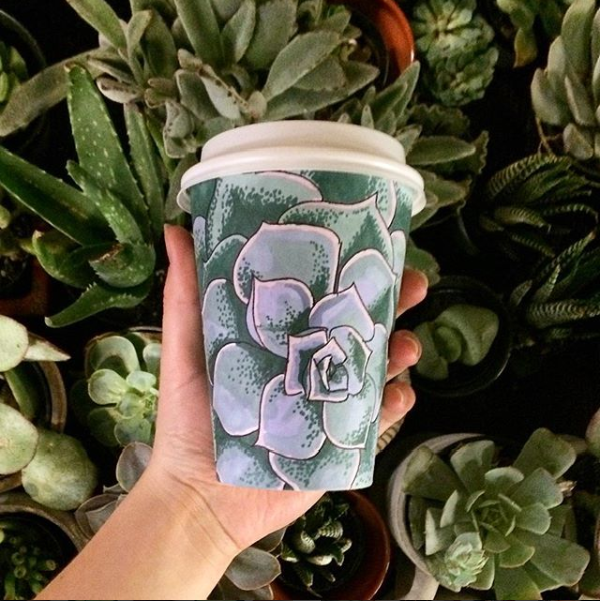cup kopi Instagram