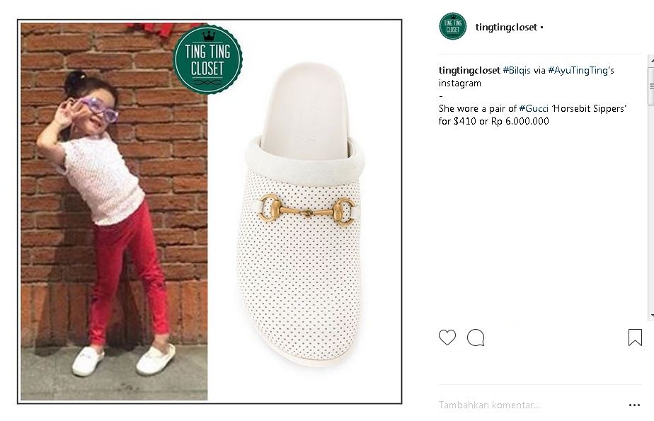 7 Fashion item mewah putri Ayu Ting Ting, satu topi capai Rp 16 jutaan