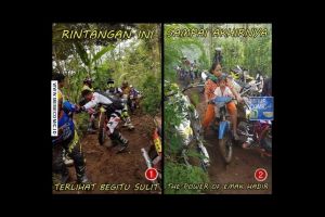 8 Meme suara hati anak motor ini cuma dimengerti pengendara trail