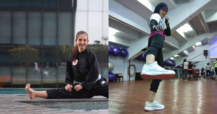 Adu gaya Wewey Wita & Puspa Arumsari, atlet silat andalan di AG 2018