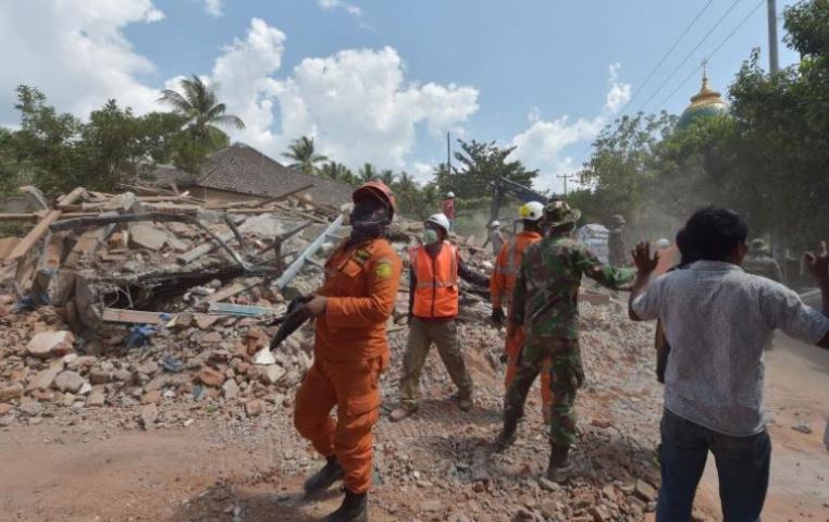 Ini 4 dampak gempa susulan 6,2 SR di Lombok, jumlah korban bertambah