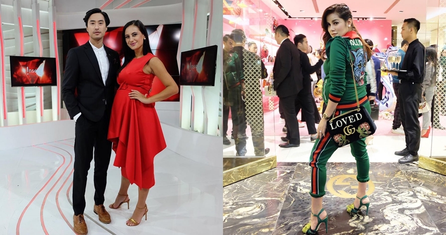 Tak takut bahaya, begini gaya 7 seleb pakai high heels saat hamil