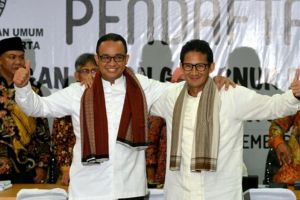 Sandiaga maju cawapres, begini salam perpisahannya ke Anies Baswedan