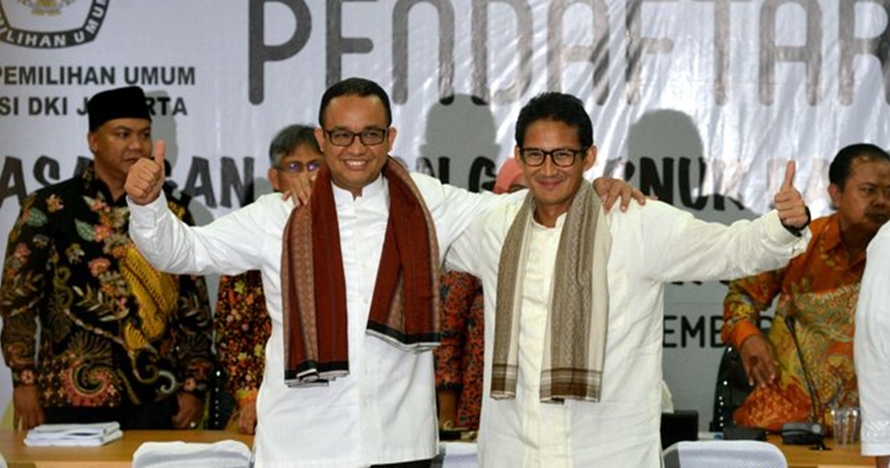 Sandiaga maju cawapres, begini salam perpisahannya ke Anies Baswedan