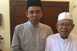 Unggah foto bertamu ke Ma'ruf Amin, ini yang dikatakan TGB
