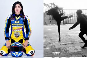 10 Beda gaya Raya Kitty di sinetron, lintasan balap dan kesehariannya