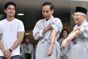 Dampingi Jokowi tes kesehatan, begini celetukan Kaesang Pangarep