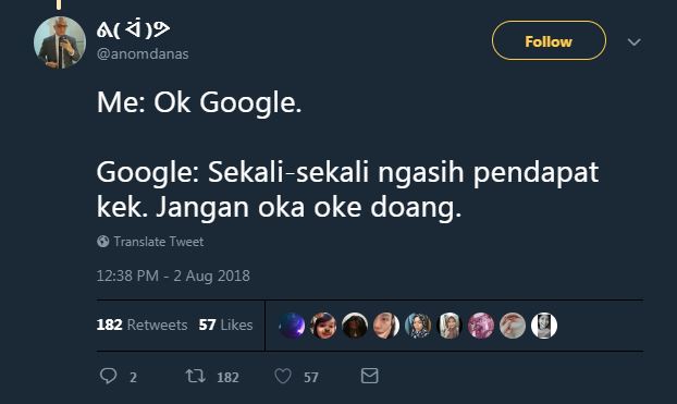 10 Percapakan 'Ok Google' ini sindir kamu yang lagi ribut sama pacar