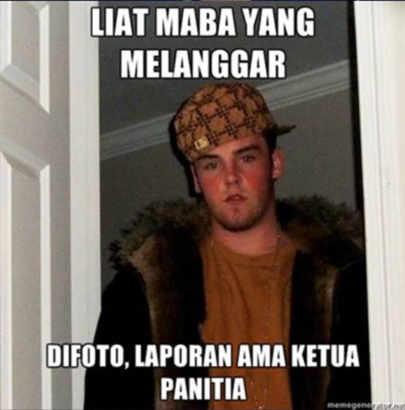 7 Meme ini hanya dimengerti mahasiswa ospek, senior tak pernah salah