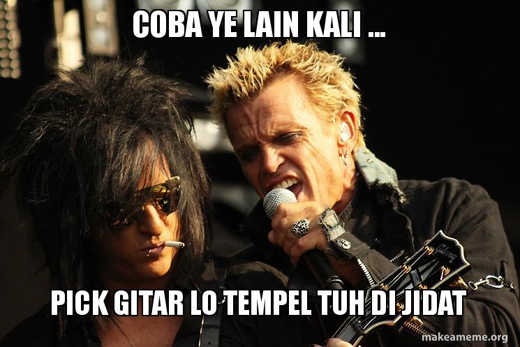 7 Meme kocak untuk para gitaris ini bikin kamu ketawa sampai 7 oktaf