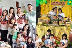 9 Potret ultah Rafathar, serba Avengers hingga berbagi ke panti asuhan