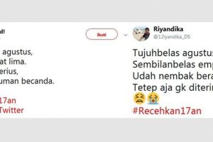 20 Cuitan kocak #recehkan17an ini bikin kaum jomblo teriak histeris