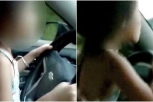 Biarkan putri kecilnya nyetir mobil, nasib pasutri ini berakhir miris
