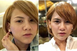 Dandan cantik pakai kebaya sambut 17 Agustus, Evelyn jadi sorotan