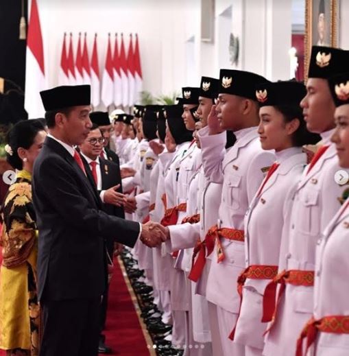 6 Potret anggota Paskibraka 2018 yang siap kibarkan Merah Putih