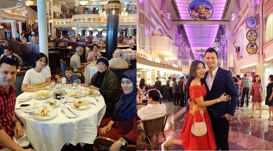 Adu gaya 7 keluarga seleb liburan naik kapal pesiar, mana paling kece?