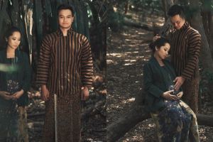 6 Potret maternity Karina Salim, konsep tempo dulu yang kental budaya