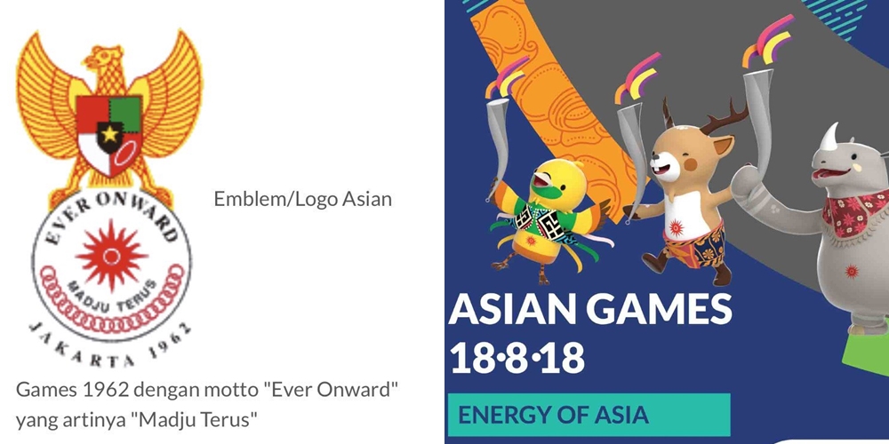 56 Tahun berlalu, ini 10 perbedaan Asian Games tahun 1962 vs 2018