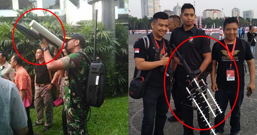 Ini senjata TNI AU tembak drone liar di pembukaan Asian Games 2018