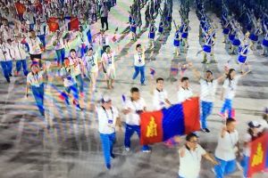 Ikon tim Mongolia di pembukaan Asian Games ini jadi sorotan, unik abis